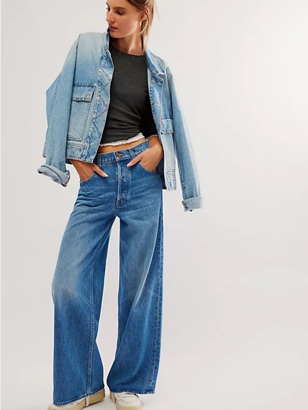 Snacks! by MOTHER The Mid-Rise Double Dip Nerdy Jeans Dine N Dash NWT